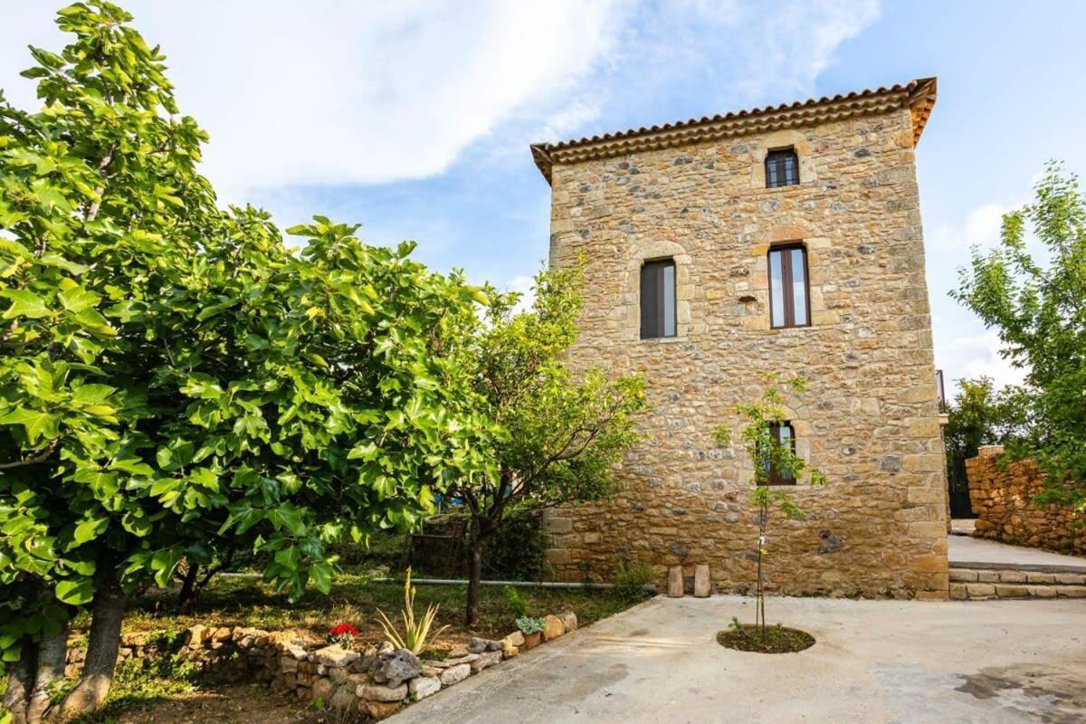 Mantineia Stone Villa-An Ethereal Getaway Megali Mantineia Exterior photo